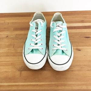 Converse Shoe Unisex Turquoise Size 9 Women 7 Men
